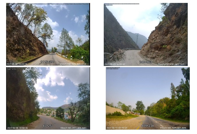 Field road survey work